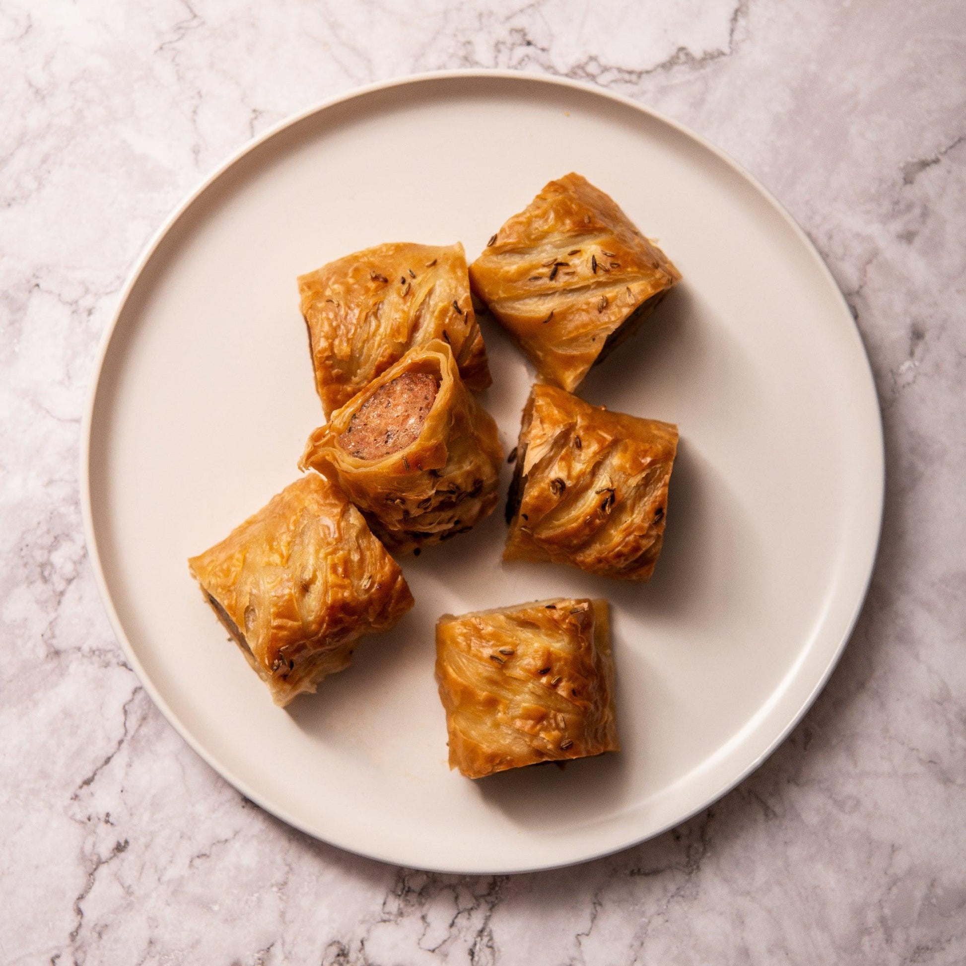 Leahy Pork Sausage Rolls - Kitchen Farmacy