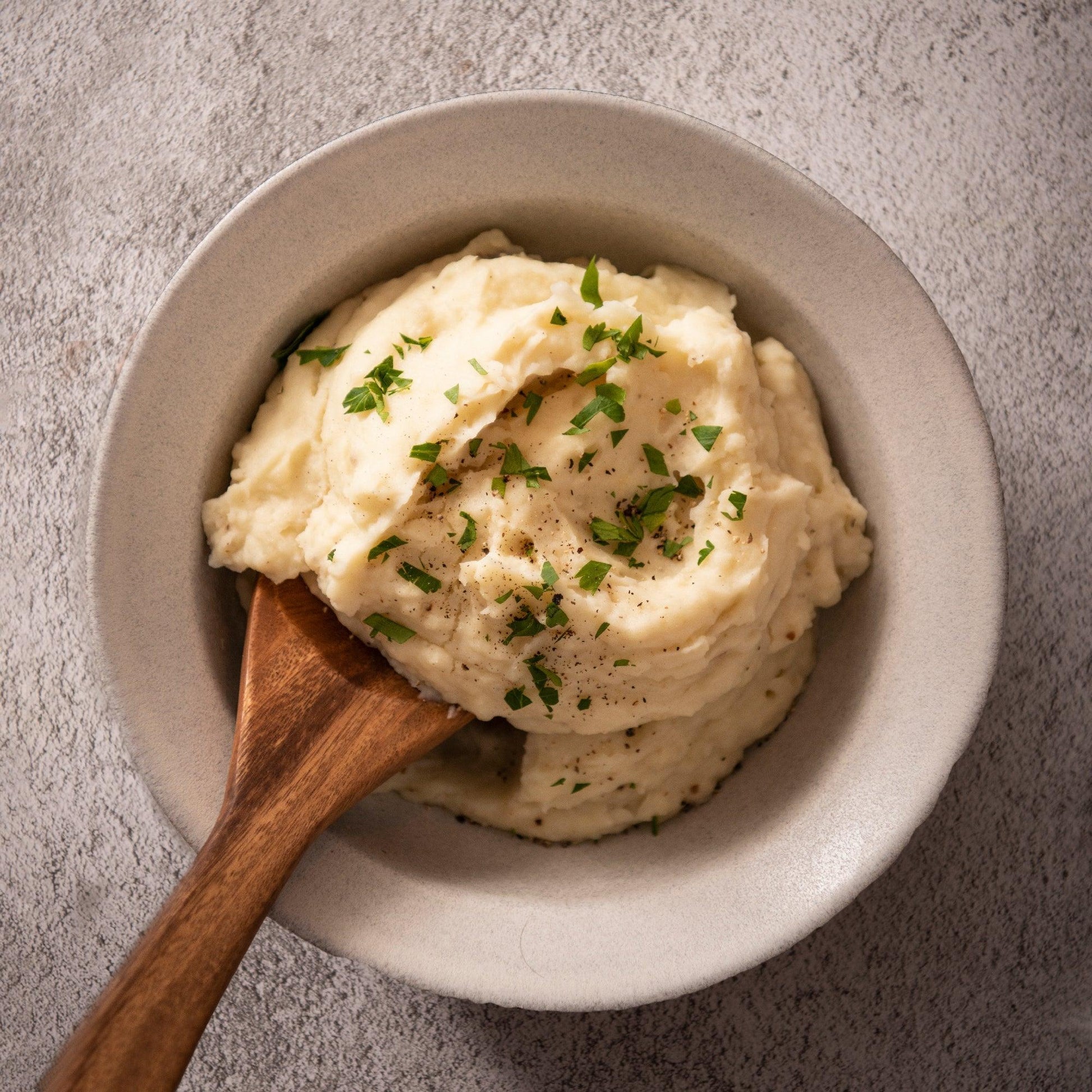 Roast Garlic & Buttery Mash Potato - Kitchen Farmacy